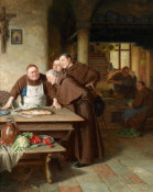 Eduard Grutzner - In the Cloiser Kitchen, 1911