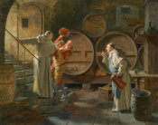 Eduard Grutzner - Falstaff Leaving the Cellar, 1892