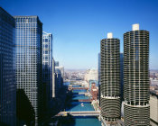 Carol Highsmith - Marina city overlook Chicago Illinois