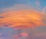 Tim Fitzharris - Lenticular Clouds at Sunset