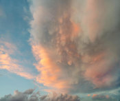 Tim Fitzharris - Thunderstorm Clouds at Sunset