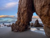 Tim Fitzharris - Arch on beach, El Matador State Beach, California
