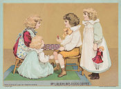 Cosack & Co., Buffalo, New York, USA - Advertisement for McLaughlin's Coffee from the Children's Scenes and Life Series