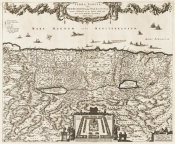 Nicolaes Visscher - Terra sancta sive promissionis, olim Palestina recens delineata, et in lucem edita per Nicolaum Visscher, 1659