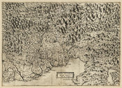 Antoine Lafrery - Friuli, Italy, 1561, from Geografia tavole moderne di geografia, ca. 1575