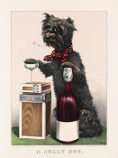 Currier & Ives - A Jolly Dog, 1878