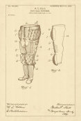Department of the Interior. Patent Office. - Vintage Patent Illustrations: Football Trousers, 1904