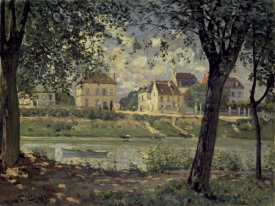 Alfred Sisley - Louveciennes