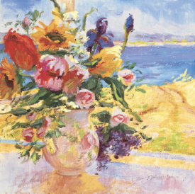S. Burkett Kaiser - Seaside Blooms I