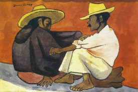 Diego Rivera - Pareja Indigena