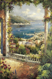 Peter Bell - Bougainvillea Archway