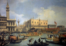 Canaletto - The Betrothal of the Venetian Doge to the Adriatic
