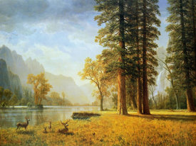 Albert Bierstadt - Hetch Hetchy Valley, California