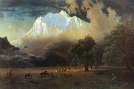 Albert Bierstadt - Mount Adams, Washington