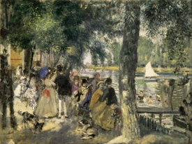 Pierre-Auguste Renoir - Bathing on the Seine