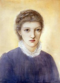 Sir Edward Burne-Jones - Portrait of Frances Graham