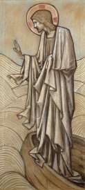 Sir Edward Burne-Jones - Christ Stilling The Waves