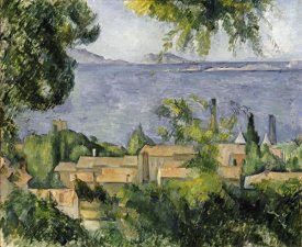 Paul Cezanne - The Rooftops of L'Estaque