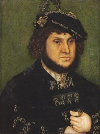 Lucas Cranach - Portrait of Kurfust Herzog Johann der Bestandige Von Saschen