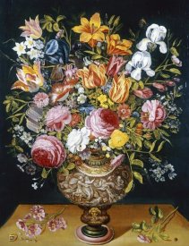 Andries Danieels - Roses, Tulips, Narcissi, Irises and Other Flowers