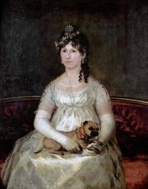 Francisco De Goya - Portrait of Dona Francisca Vicenta Chollet Y Caballero