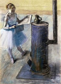 Edgar Degas - Dancer Resting