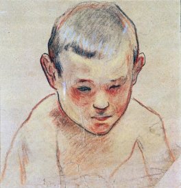 Paul Gauguin - Head of a Boy