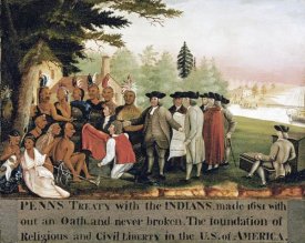 Edward Hicks - Penn's Treaty With The Indians
