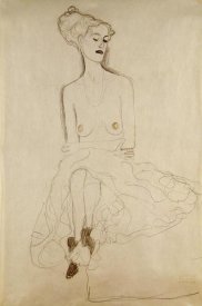 Gustav Klimt - Seated Woman