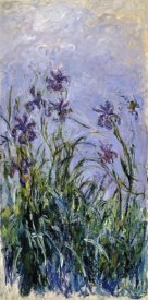 Claude Monet - Iris mauves