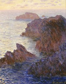 Claude Monet - Rocky Point at Port-Goulphar, 1886
