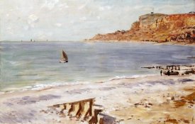 Claude Monet - Seascape at Sainte-Adresse