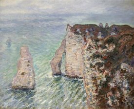 Claude Monet - L'Aiguille et la Porte d'Aval, Etretat