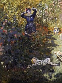 Claude Monet - Camille and Jean in the Garden at Argenteuil
