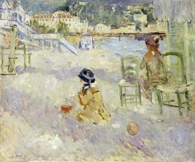 Berthe Morisot - Plage De Nice