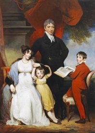 William Owen - Group Portrait of The Hudson Family