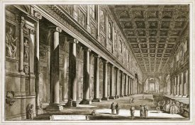 Giovanni Battista Piranesi - Interior of The Basilica of S. Maria Maggiore, Rome