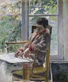 Camille Pissarro - Seated Figure (Lucien)