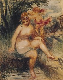 Pierre-Auguste Renoir - Venuis and Love (Allegory)
