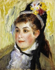Pierre-Auguste Renoir - Portrait De Madame Edmond Renoir