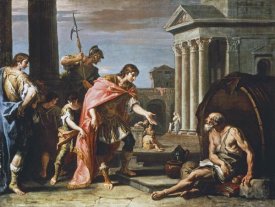 Sebastiano Ricci - Alexander and Diogenes