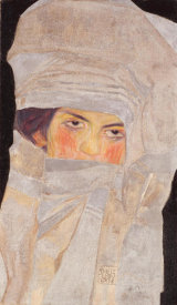 Egon Schiele - The Artists' Sister, Melanie