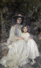 Sir James Jebusa Shannon - Lady Dickson-Poynder and Her Daughter Joan