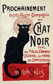 Theophile Steinlen - Prochainement, Chat Noir