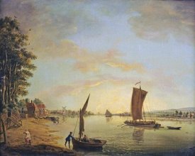 Francis Swaine - Shipping On The River Thames