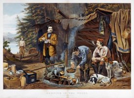 Arthur Fitzwilliam Tait - Camping In The Woods - a Good Time Coming