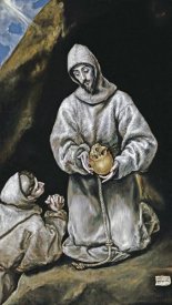 El Greco - Saint Francis and Brother Leo in Meditation