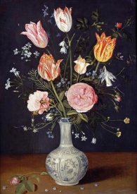Jan Brueghel the Elder - Tulips, Roses, Forget-Me-Nots and Other Flowers