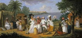 Augustin Brunais - Natives Dancing In The Island of Dominica