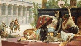 Alexandre Cabanel - Cleopatra Testing Poison On Condemned Slaves